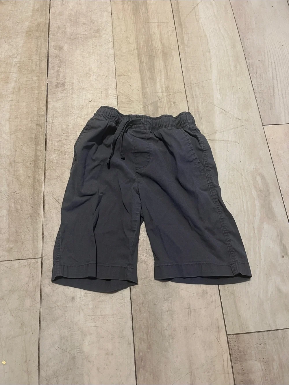 Boys 10/12 - Route 66 Boys Blue/Gray shirt & gray Elastic-Waist Shorts